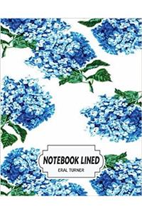 Hydrangea Notebook: Lined Notebook / Journal / Diary