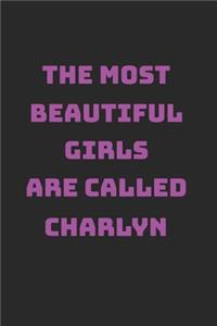 Charlyn Girl Woman Notebook