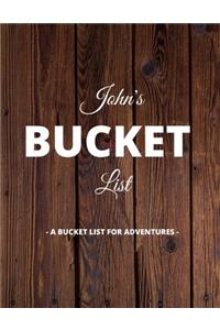 John's Bucket List