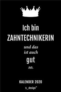 Kalender 2020 für Zahntechniker / Zahntechnikerin
