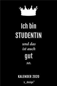 Kalender 2020 für Studenten / Studentin
