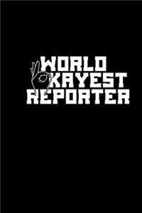 World's okayest reporter