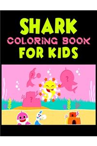 Shark Coloring Book For kids