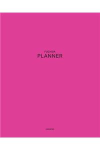 Undated Fuchsia Planner