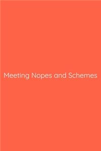 Meeting Nopes and Schemes Notebook
