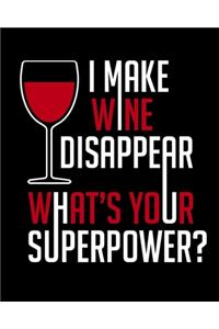 I Make Wine Disappear What's Your Superpower