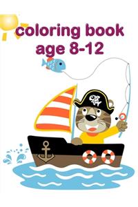 Coloring Book Age 8-12