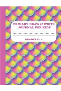 Primary Draw & Write Journal for Kids Grades K-2