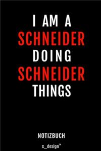 Notizbuch für Mode-Schneider