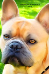 Bouledogue Français Carnet de notes
