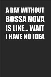 Bossa Nova Music Lovers Notebook for Brazilian Music Lovers