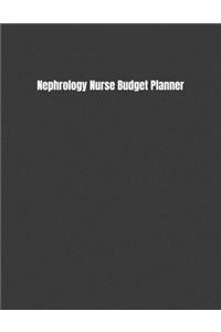 Nephrology Nurse Budget Planner