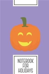 Notebook for Holidays