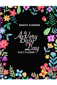 Kreatif Planners - A Very Busy Day Daily Planner