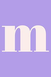 M Dot Grid Notebook