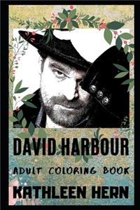 David Harbour Adult Coloring Book