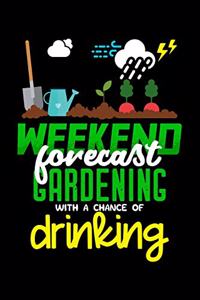 Weekend forecast Gardening with a chance of drinking