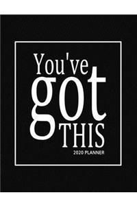 You've Got This 2020 Planner
