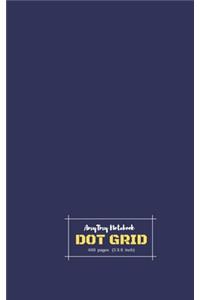 Dot Grid Notebook - AmyTmy Notebook - 5 x 8 inch - 400 pages