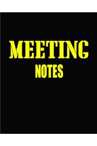 Meeting Notes
