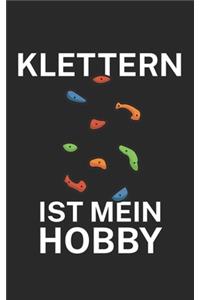 Klettern ist mein Hobby