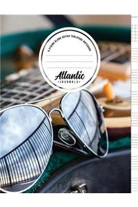 6 String Blank Guitar Tablature Notebook - Mirrored Reflections