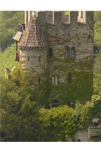 Castle Notebook Large Size 8.5 x 11 Ruled 150 Pages Softcover