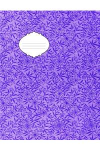 Violet Floral Notebook