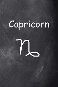2019 Weekly Planner Capricorn Symbol Zodiac Sign Horoscope Chalkboard 134 Pages