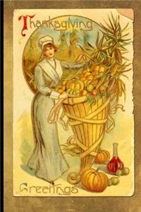 Vintage Thanksgiving Journal