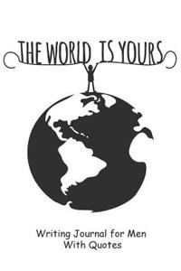 Writing Journal for Men With Quotes