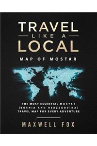Travel Like a Local - Map of Mostar
