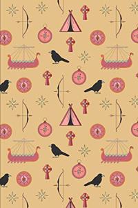 Viking Pattern - Sailors and Ravens