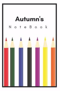 Autumn's Notebook