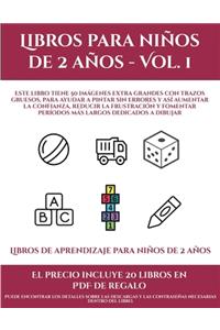 Libros de aprendizaje para niños de 2 años (Libros para niños de 2 años - Vol. 1)