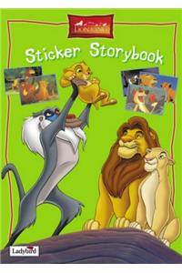 The Lion King Sticker Storybook (Disney Sticker Storybooks)