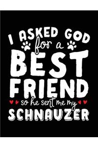 I Asked God For A Best Friend So He Sent Me My Schnauzer