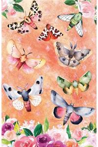 Bullet Journal for Nature Lovers Butterflies and Moths in Flowers