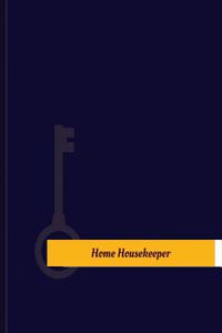 Home Housekeeper Work Log