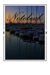Sunset Sailboats Notebook