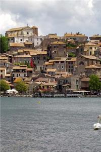 White Swan at Anguillara Lake Bracciano, Italy Journal