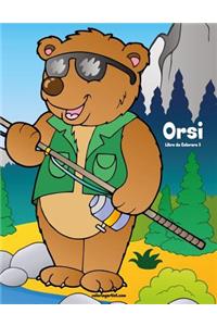 Orsi Libro da Colorare 3