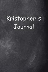 Kristopher Personalized Name Journal Custom Name Gift Idea Kristopher