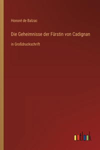 Geheimnisse der Fürstin von Cadignan