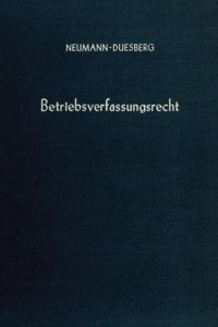 Betriebsverfassungsrecht