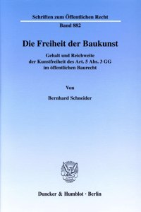 Die Freiheit Der Baukunst
