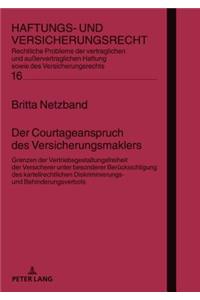 Der Courtageanspruch des Versicherungsmaklers