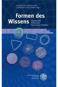 Formen Des Wissens