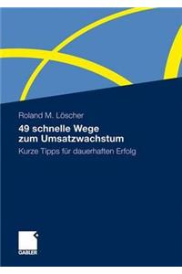49 schnelle Wege zum Umsatzwachstum