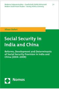 Social Security in India and China